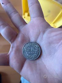 Moneta 2 franchi 1944