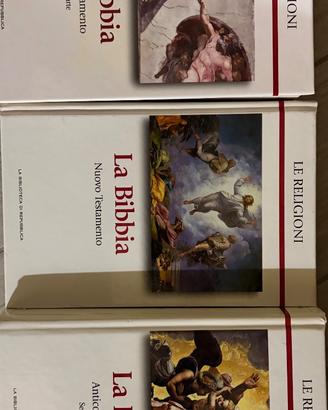 3 volumi della Bibbia