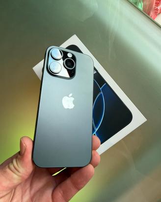iPhone 16 pro 128 GB Titanio nero, Pari al nuovo