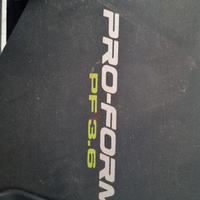 tapis roulant usato pro form 3.6 