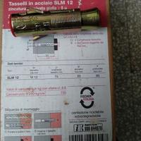 Tassello ancorante - fischer slm 12 ( 40 pz.)