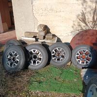 4 cerchi nuovi gommati nuovi per suzuki 