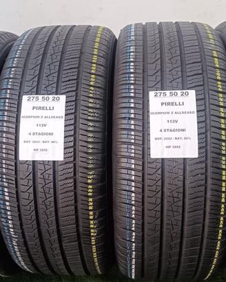 4 GOMME 275 50 20 PIRELLI 4 STAGIONI RIF3252