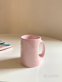 Grande tazza rosa vintage Gabbianelli