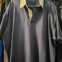 Polo Brooksfield con collo a contrasto taglia L