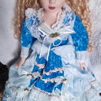 Splendida bambola vintage alta 50 cm. Made in Ital