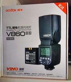 Flash GODOX V860II S per SONY