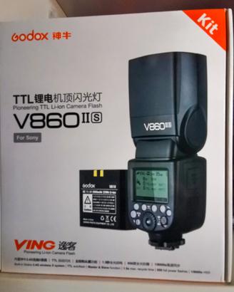 Flash GODOX V860II S per SONY