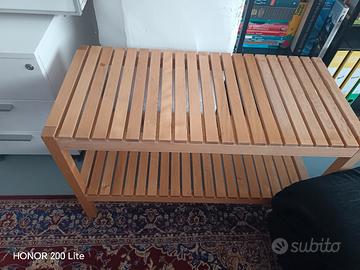 panchina in legno ikea