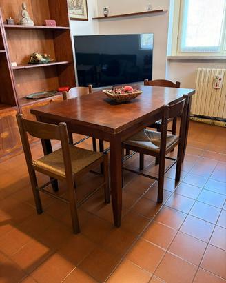 Tavolo e sedie Vintage