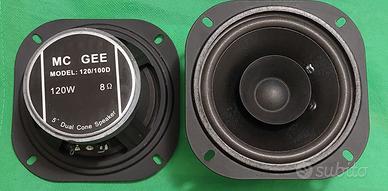 Coppia altoparlanti McGee 13cm largabanda (bicono)