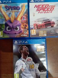 3 giochi PlayStation 4 