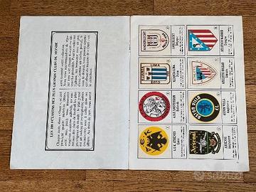 Album figurine 100 SCUDETTI FOOTBALL CLUB 1979 COM