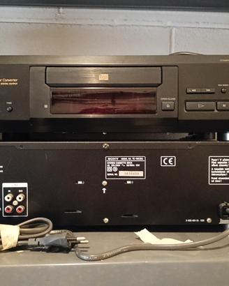 lettore CD e lettore audiocassette Sony