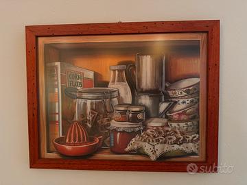 1 - Quadro in legno da cucina