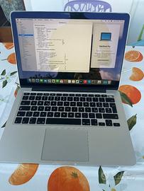 Macbook Pro 13"2015 con i5, 8GB RAM e 128GB SSD
