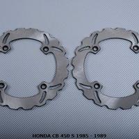Dischi freno anteriore per HONDA CB 450 S 1985 89