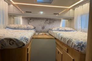 Sacco letto per letti gemelli camper su misura.