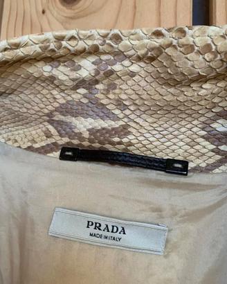 Giacca vintage in pitone Prada