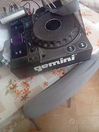 Mixer beringer lettore CD gemini