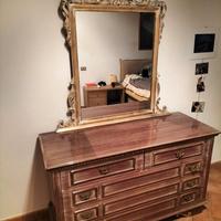 cassettone con specchiera