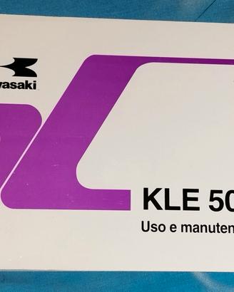 libretto uso Kawasaki kle 