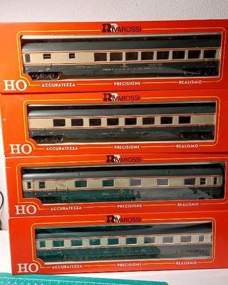 Convoglio FS ivrea bandiera Rivarossi HO