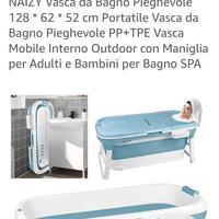 VASCA DA BAGNO PIEGHEVOLE PORTATILE