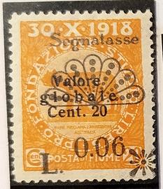 francobolli Fiume 1921
