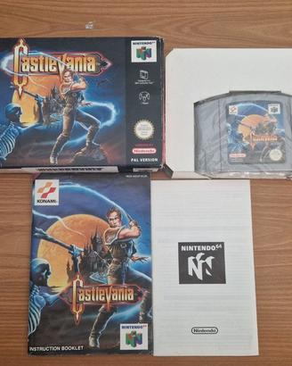 Castlevania Nintendo 64 N64 PAL