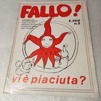 FALLO! N°5 periodico underground controcultura