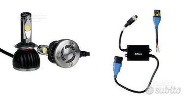 Lampada h7 a led con centralina