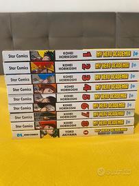Manga My Hero Accademia+poster e sagnalibro