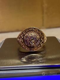 Anello versace oro clearance 18k