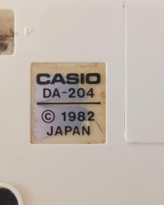 Sveglia Casio anni 80