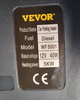 cinebasto Vevor 5kw a 12 e 220v