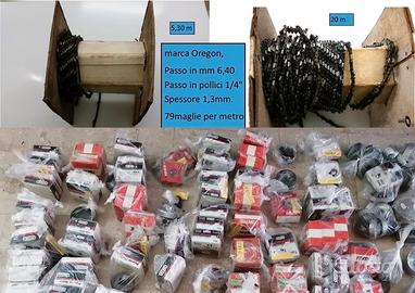 Rotoli Catene + Campane Frizione Motosega