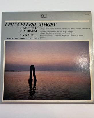 VINILE LP I PIÙ CELEBRI ADAGIO ALBINONI VIVALDI