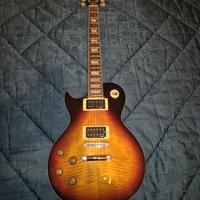 Chitarra elettrica mo.d Les Paul mancina 4 pedali