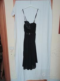 abito vestito lungo donna elegante tg. M