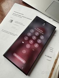 Samsung S24 Ultra 512 gb di colore SILVER BLUE