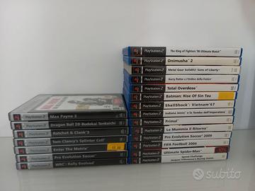 PS2, GIOCHI TESTATI: LISTA E PREZZI  NELL'ANNUNCIO