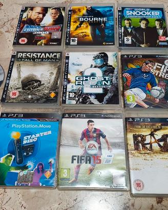 Lotto 10 giochi PS3 vari - Sport, Azione, FPS