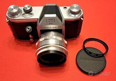 Zeiss Biotar T 58mm f2 10 Lamelle M42 + Contax D