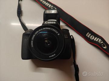 Canon EOS 760D + 2 Batterie + Caricator + Custodia