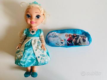 Bambola Frozen Elsa + Astuccio
