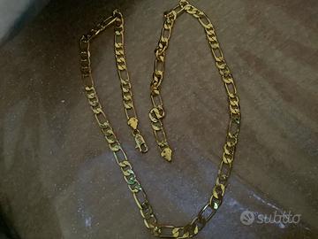 Collana placcato oro18 kt
