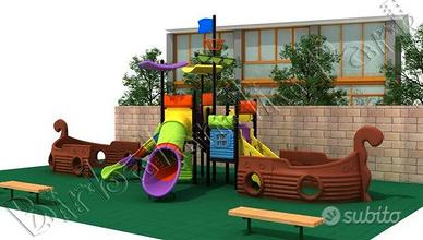 Struttura da Gioco per Bambini x Parchi, Ville ecc