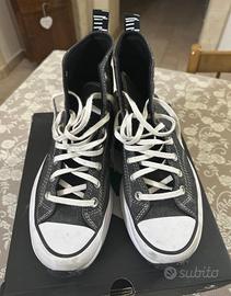 Converse Run Star Hike Hi nere n. 41,5 originali
