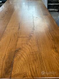 Tavolo rovere massello massiccio 200x90